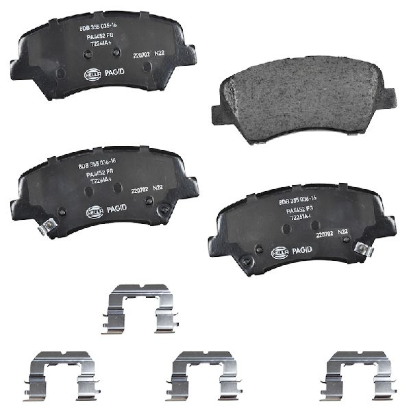 2013-2016 Hyundai Veloster Disc Brake Pad Set - Front (Pagid)