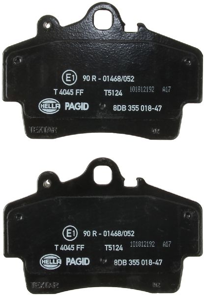 1997-2008 Porsche Boxster Disc Brake Pad Set - Front (Pagid)