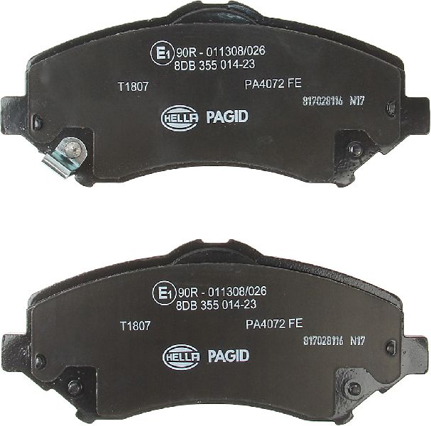 2007-2011 Dodge Nitro Disc Brake Pad Set - Front (Pagid)