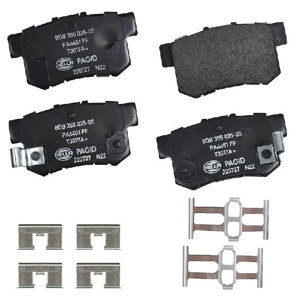 2004-2008 Acura TSX Disc Brake Pad Set - Rear (Pagid)