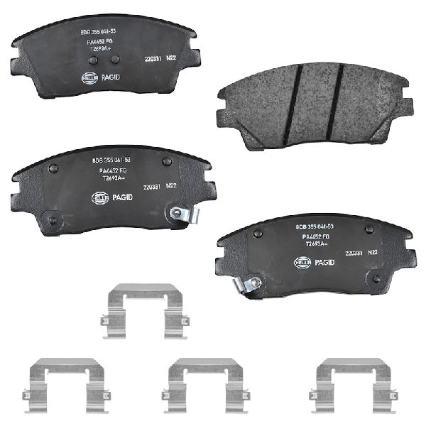 2017-2020 Hyundai Elantra Disc Brake Pad Set - Front (Pagid)