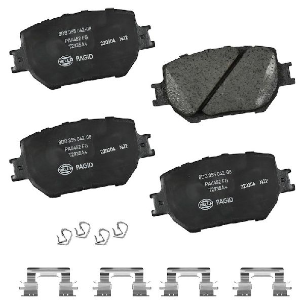 2014-2015 Lexus IS250 Disc Brake Pad Set - Front (Pagid)