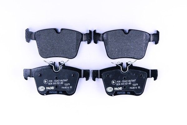2015-2023 Mercedes-Benz C300 Disc Brake Pad Set - Rear (Pagid)