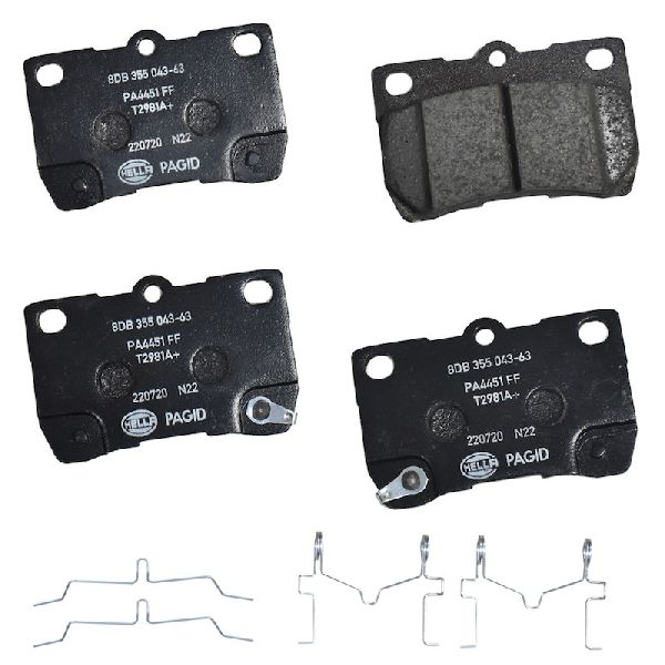 2006-2013 Lexus IS250 Disc Brake Pad Set - Rear (Pagid)