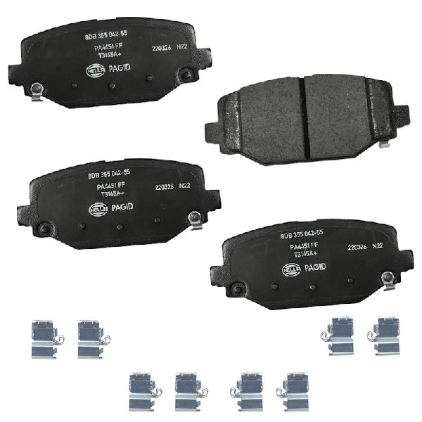 2012-2016 Chrysler Town &amp; Country Disc Brake Pad Set - Rear (Pagid)