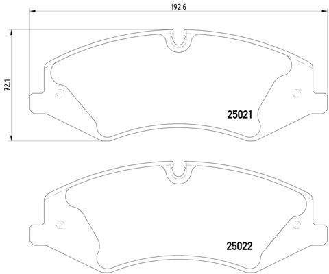 2010-2012 Land Rover Range Rover Disc Brake Pad Set - Front (Pagid)