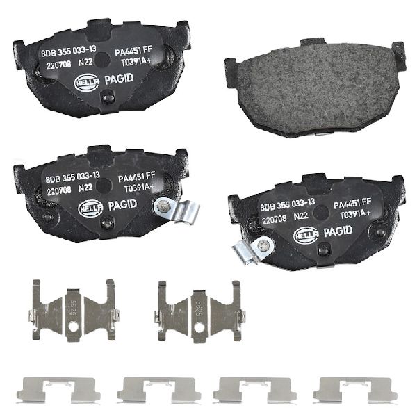 1994-2006 Hyundai Elantra Disc Brake Pad Set - Rear (Pagid)