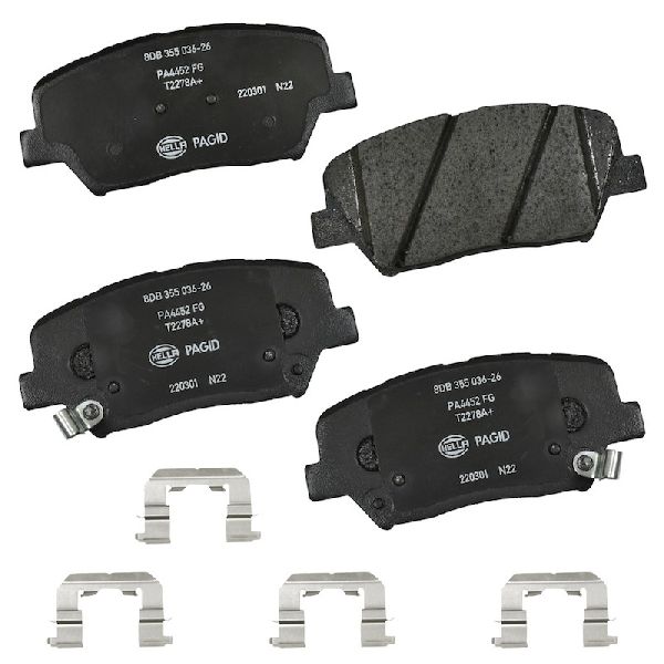 2012-2017 Hyundai Azera Disc Brake Pad Set - Front (Pagid)