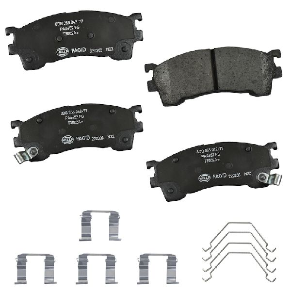 2011-2013 Mazda 6 Disc Brake Pad Set - Rear (Pagid)