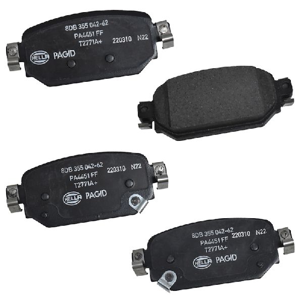 2017-2018 Mazda 3 Disc Brake Pad Set - Rear (Pagid)
