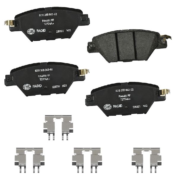2016-2023 Mazda CX-9 Disc Brake Pad Set - Rear (Pagid)