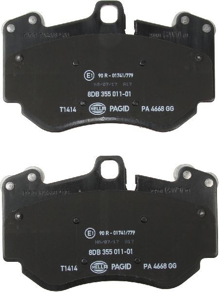2005-2010 Porsche Cayenne Disc Brake Pad Set - Front (Pagid)