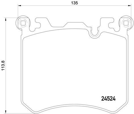 2010-2014 BMW X6 Disc Brake Pad Set - Front (Pagid)