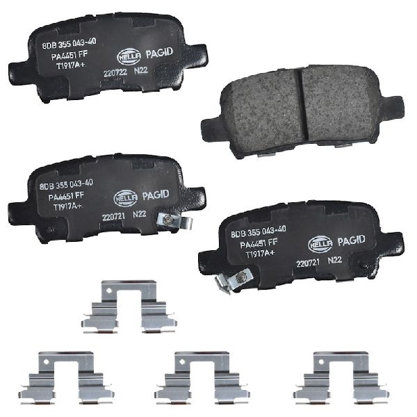 2002-2004 Honda Odyssey Disc Brake Pad Set - Rear (Pagid)