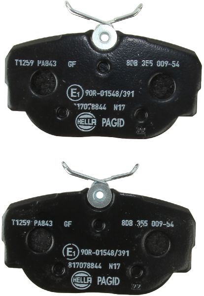 1995-2002 Land Rover Range Rover Disc Brake Pad Set - Rear (Pagid)