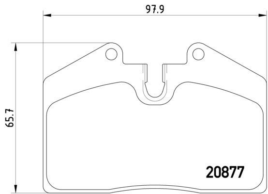 1986-1998 Porsche 911 Disc Brake Pad Set - Front or Rear (Pagid)