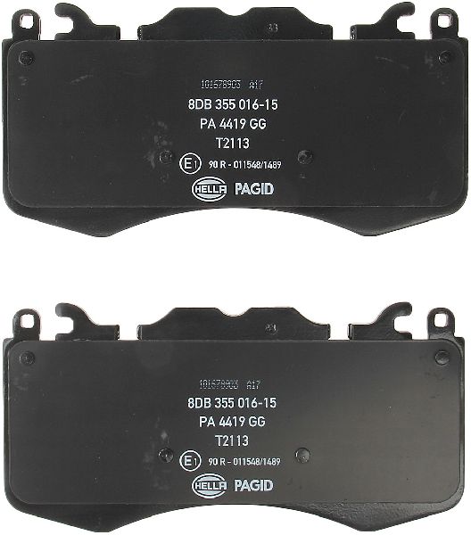 2010-2022 Land Rover Range Rover Sport Disc Brake Pad Set - Front (Pagid)