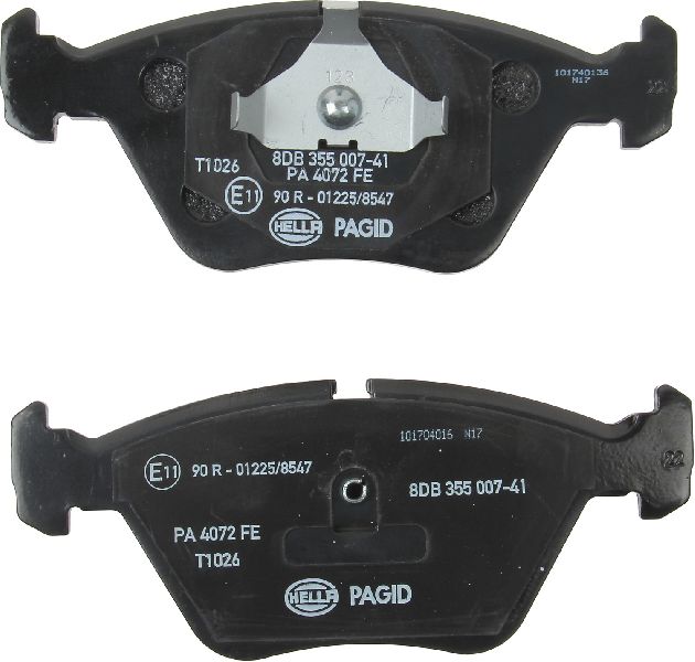 1998-2002 BMW Z3 Disc Brake Pad Set - Front (Pagid)