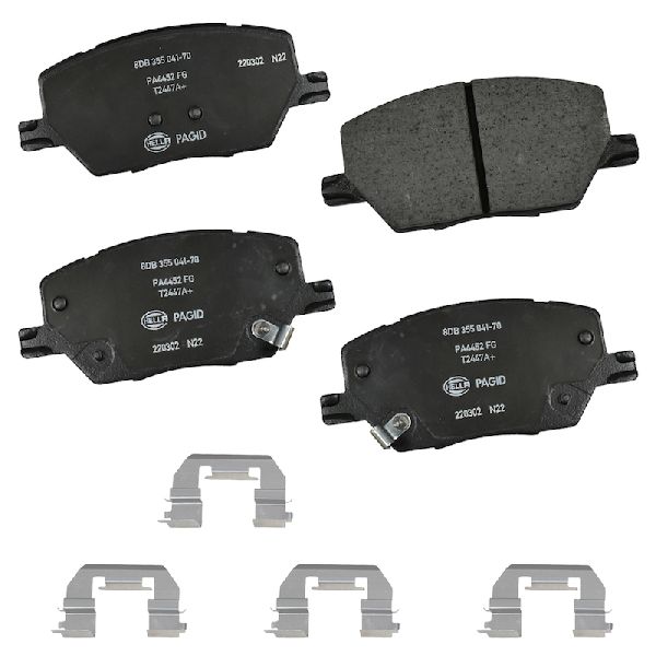 2016-2021 Fiat 500X Disc Brake Pad Set - Front (Pagid)