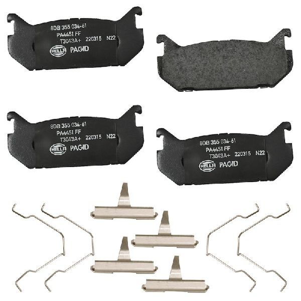 1993-1997 Ford Probe Disc Brake Pad Set - Rear (Pagid)