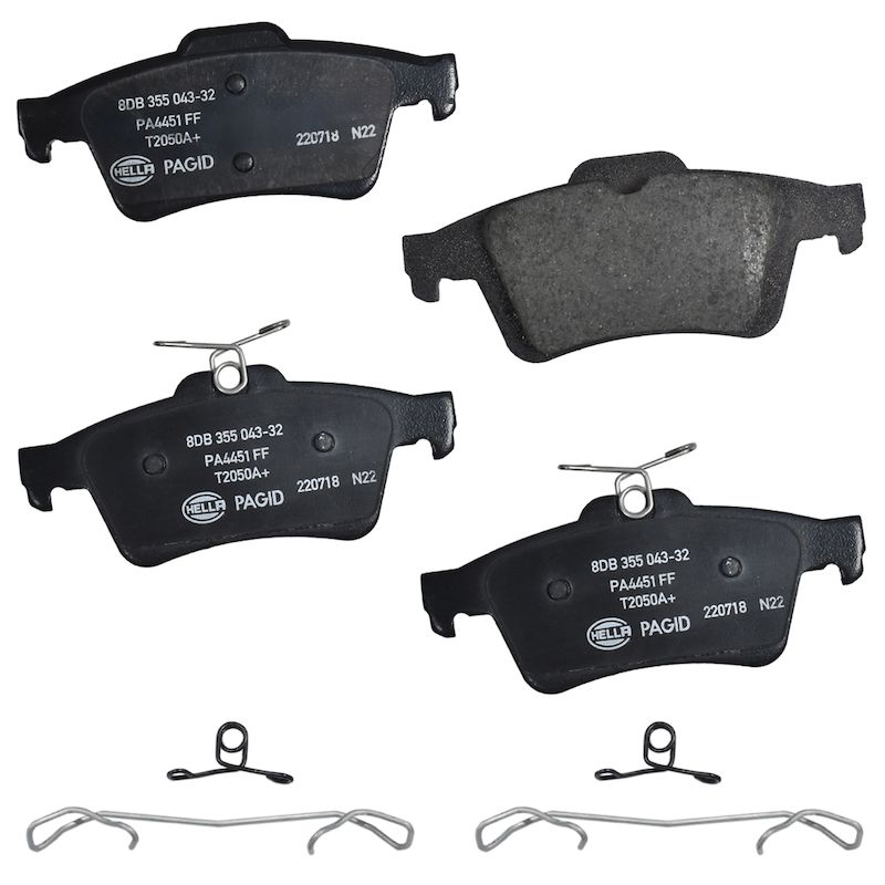 2013, 2012, 2011, 2010, 2009, 2008, 2007, 2006, 2005, 2004 Mazda 3 Disc Brake Pad Set