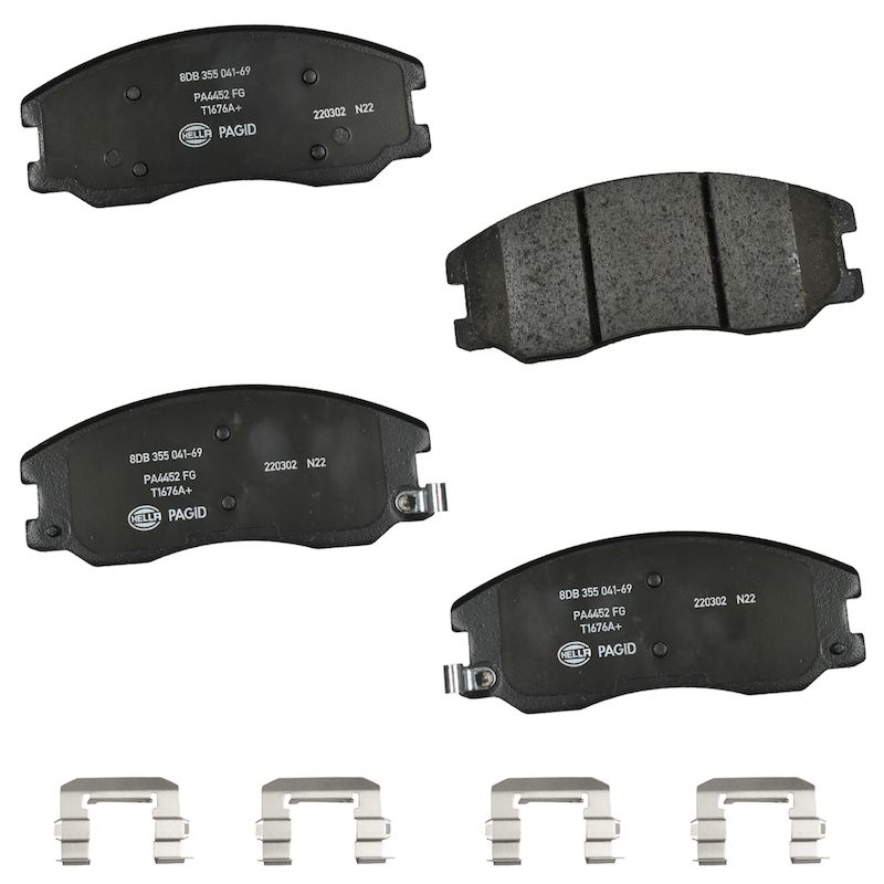 2009, 2008, 2007 Pontiac Torrent Disc Brake Pad Set