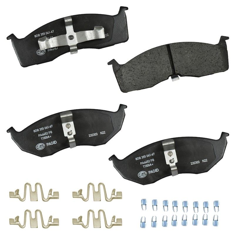 2004, 2003, 2002, 2001, 2000, 1999, 1998, 1997, 1996, 1995, 1994, 1993 Dodge Intrepid Disc Brake Pad Set