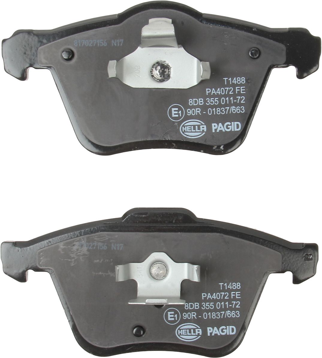 2014, 2013, 2012, 2011, 2010, 2009, 2008, 2007, 2006, 2005, 2004, 2003 Volvo XC90 Disc Brake Pad Set