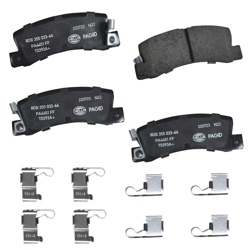 1991, 1990 Lexus ES250 Disc Brake Pad Set