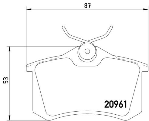 Disc Brake Pad Set