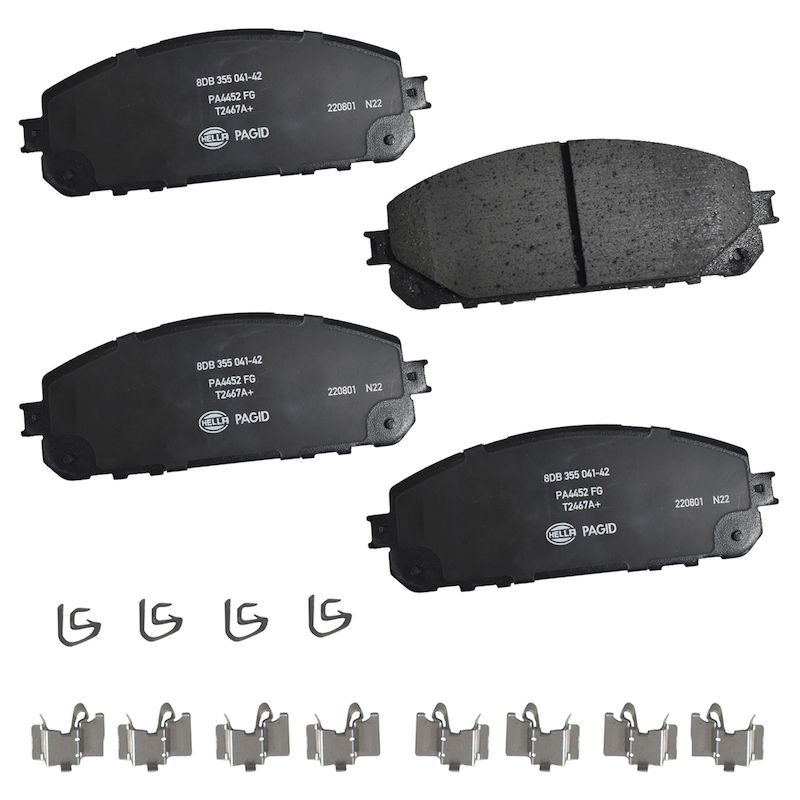 2019, 2018, 2017, 2016, 2015, 2014 Jeep Cherokee Disc Brake Pad Set