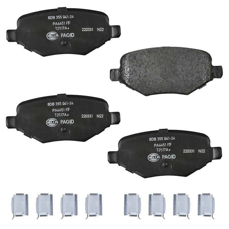 2019, 2018, 2017, 2016, 2015, 2014, 2013, 2012, 2011 Ford Explorer Disc Brake Pad Set