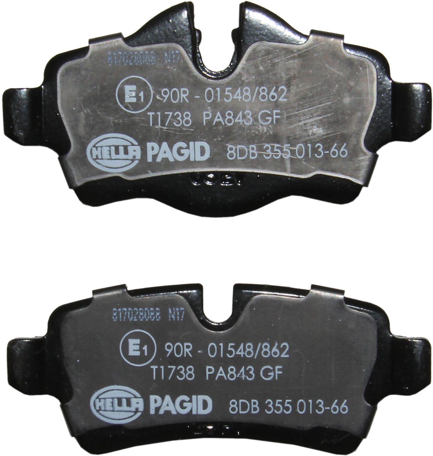 2015, 2014, 2013, 2012, 2011, 2010, 2009, 2008, 2007 Mini Cooper Disc Brake Pad Set