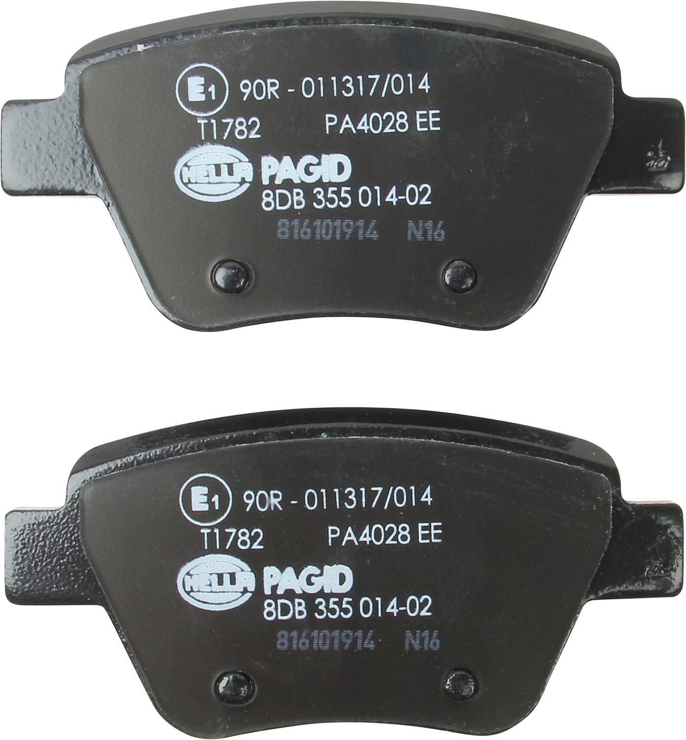 2013, 2012, 2011, 2010 Audi A3 Disc Brake Pad Set