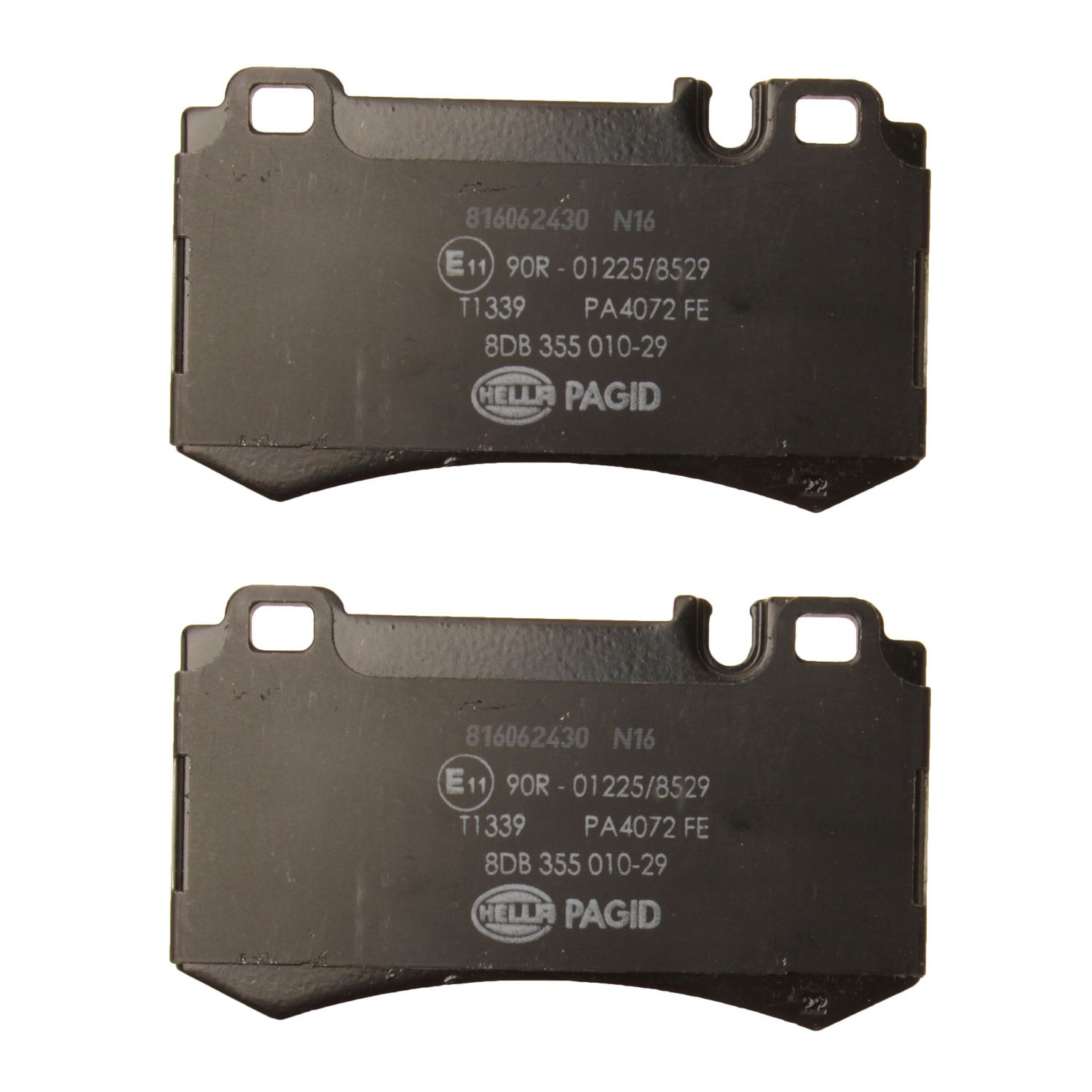 2006, 2005, 2004, 2003 Mercedes-Benz CL600 2003-2006 Mercedes-Benz CL55 AMG Disc Brake Pad Set