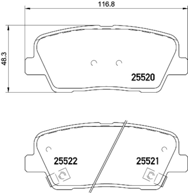 Disc Brake Pad Set