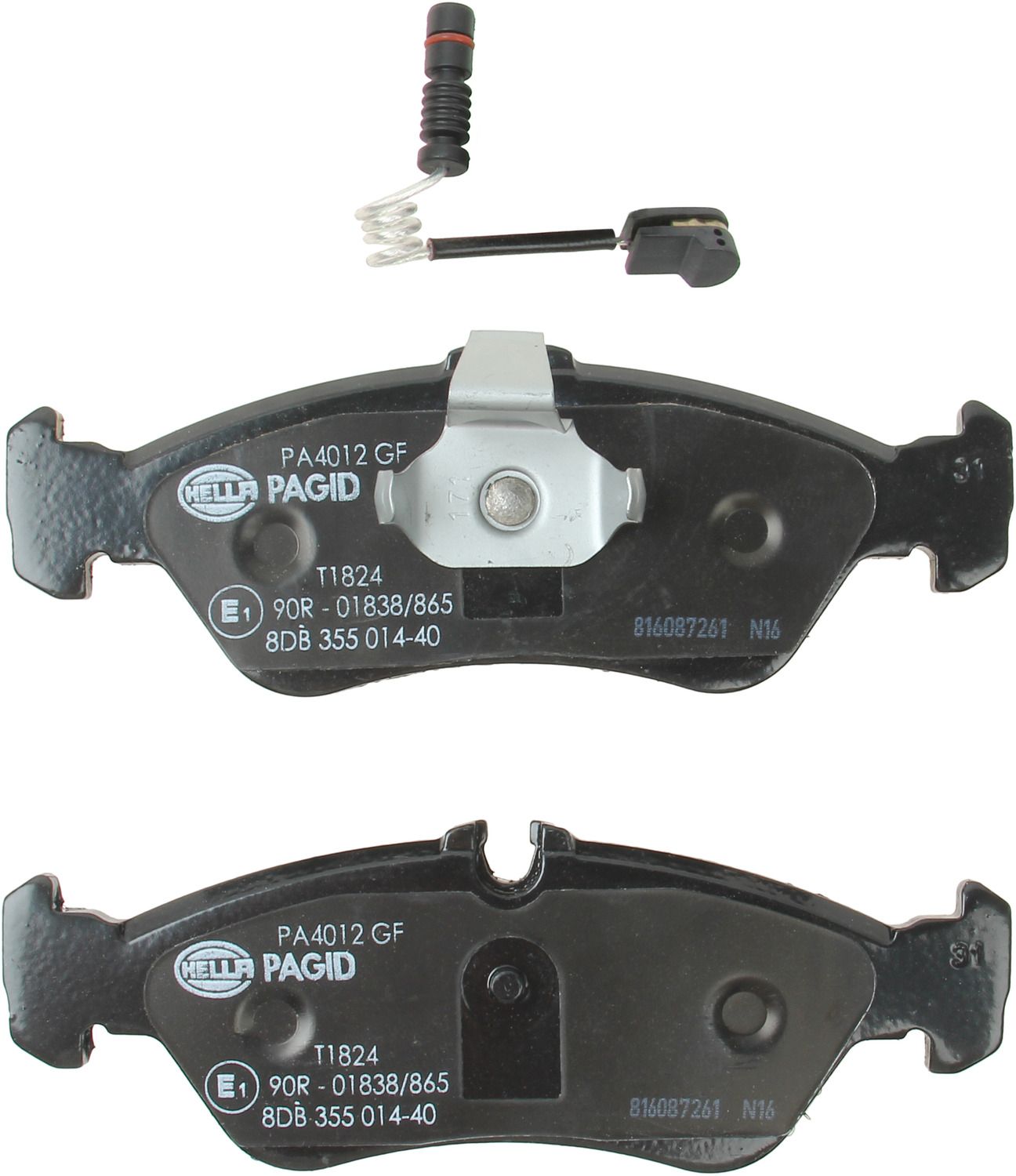 2014, 2013 Mercedes-Benz Sprinter 2500 2013-2014 Mercedes-Benz Sprinter 2500 Disc Brake Pad Set