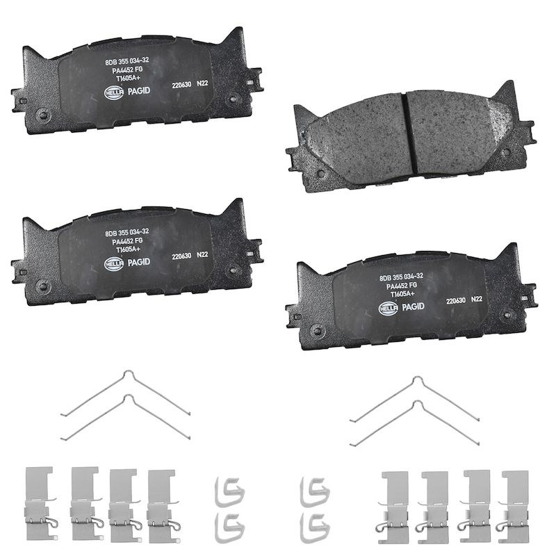 2018, 2017, 2016, 2015, 2014, 2013 Lexus ES300h Disc Brake Pad Set