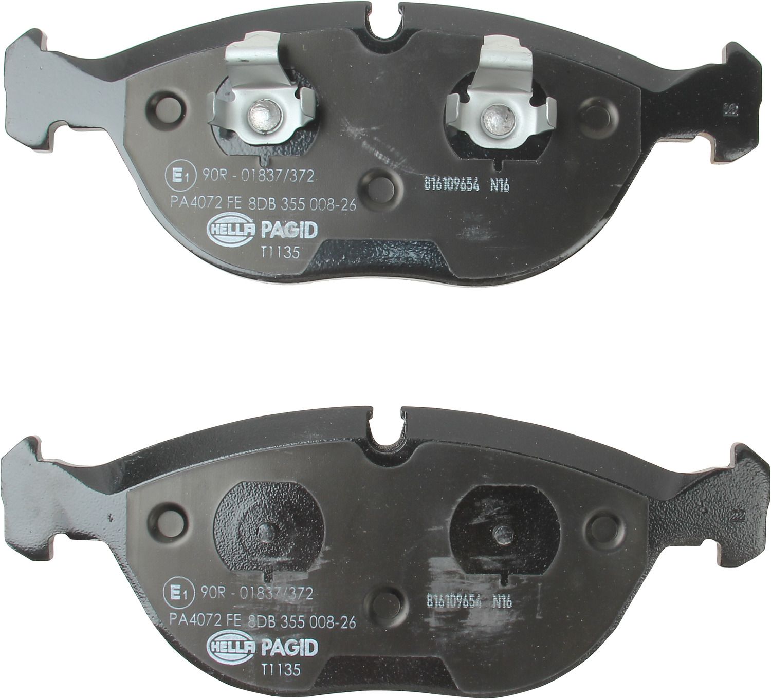 2006, 2005 Chrysler Crossfire Quattro Disc Brake Pad Set