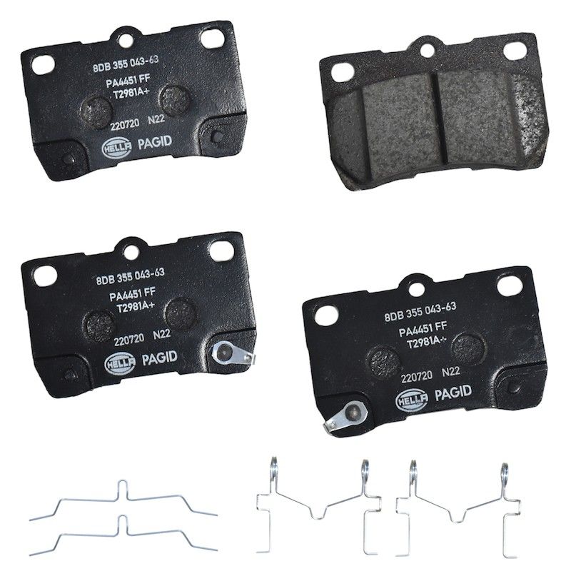 2011, 2010, 2009, 2008, 2007 Lexus GS350 Disc Brake Pad Set