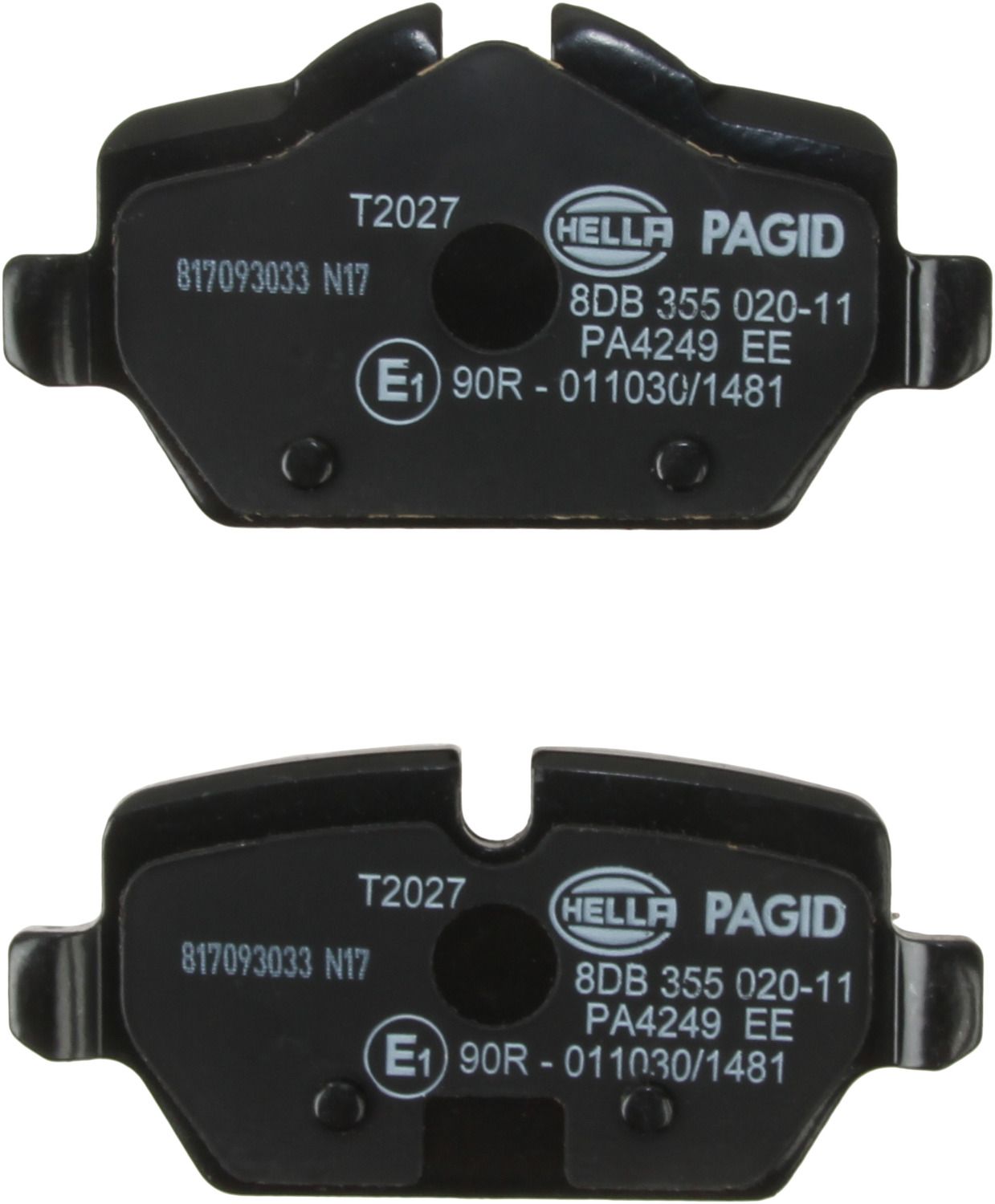 2016, 2015, 2014, 2013 Mini Cooper Paceman Countryman Disc Brake Pad Set