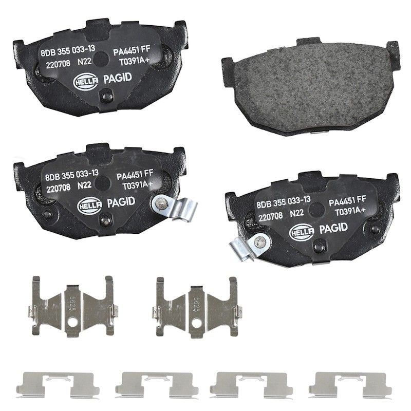 2009, 2008, 2007, 2006, 2005, 2004 Kia Spectra Disc Brake Pad Set