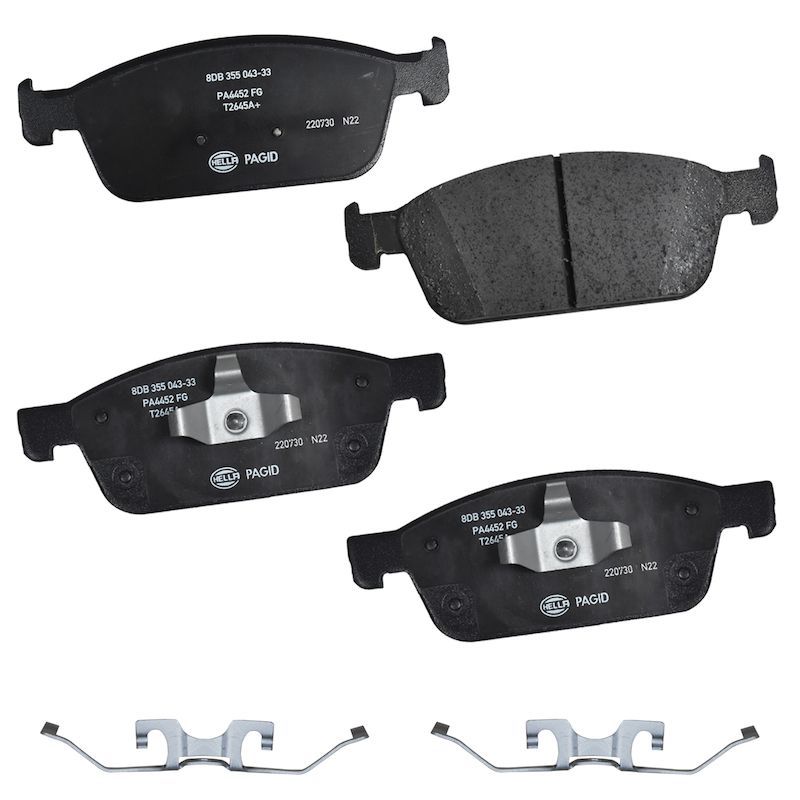 2023, 2022, 2021, 2020, 2019, 2018, 2017, 2016, 2015, 2014 Ford Transit Connect Disc Brake Pad Set