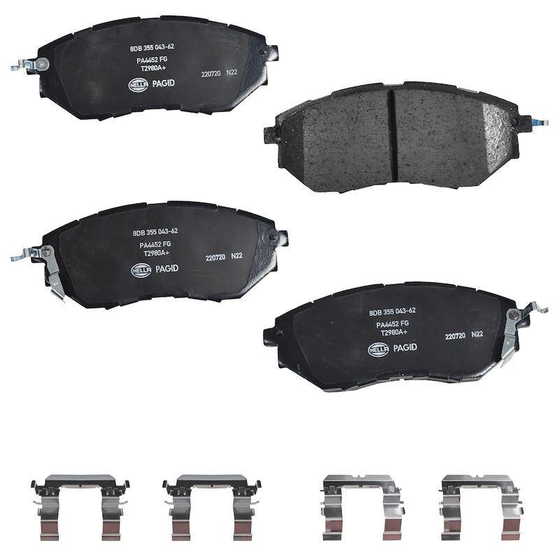 2019, 2018, 2017, 2016, 2015, 2014, 2013, 2012, 2011, 2010 Subaru Outback Tribeca Disc Brake Pad Set