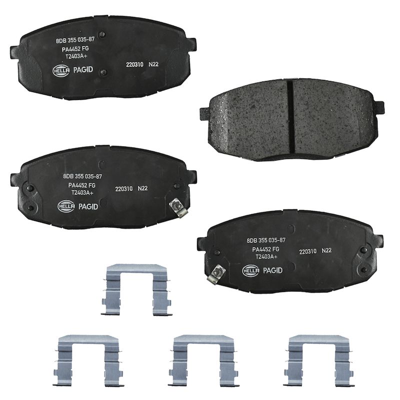 2013, 2012, 2011, 2010 Kia Forte Disc Brake Pad Set