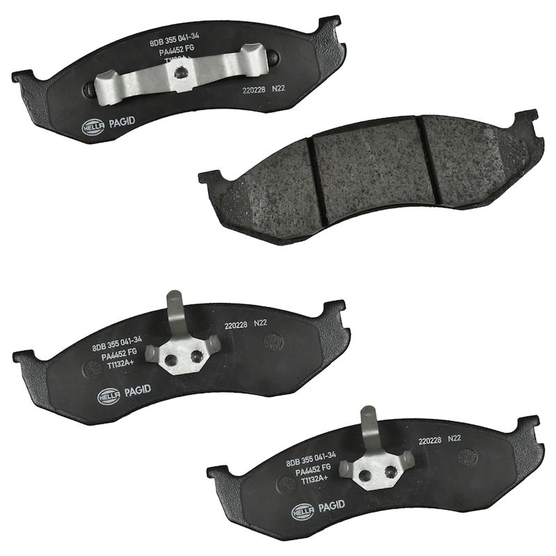 2001, 2000, 1999, 1998, 1997, 1996, 1995, 1994, 1993, 1992, 1991, 1990 Jeep Cherokee Disc Brake Pad Set