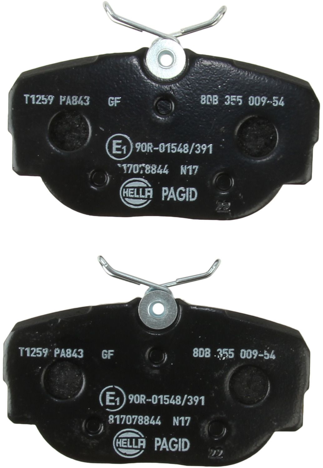 2002, 2001, 2000, 1999, 1998, 1997, 1996, 1995 Land Rover Range Rover Discovery Disc Brake Pad Set