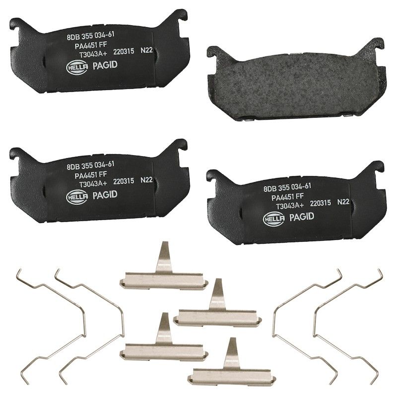1997, 1996, 1995, 1994, 1993 Ford Probe Disc Brake Pad Set