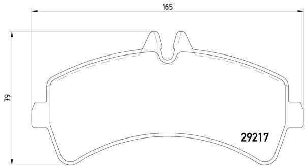 2018, 2017, 2016, 2015, 2014, 2013, 2012, 2011, 2010 Mercedes-Benz Sprinter 3500 2010-2018 Mercedes-Benz Sprinter 3500 Disc Brake Pad Set