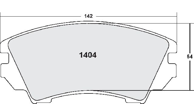 2011-2017 Chevrolet Caprice Disc Brake Pad Set - Front (Performance Friction)